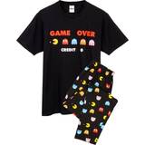 Herr - Svarta Pyjamasar Pac-Man Pyjamaset för män Game Over