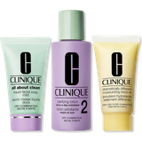 Clinique 3 step Clinique Skin School Supplies Cleanser Refresher Course Set Dry Combination
