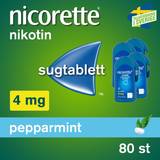 Nicorette Pepparmint Duo 4mg 80 st Sugtablett