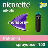 Nicorette fruktmint Nicorette Fruitmint 1mg 150 doser Munspray