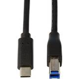 USB C - USB-kabel Kablar LogiLink USB C-USB B 3.2 Gen 2m