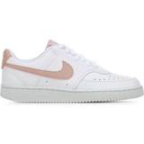 46 ⅓ Skor Nike Court Vision Low Next Nature W - White/Pink Oxford