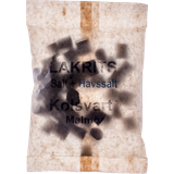 Kolsvart Konfektyr & Kakor Kolsvart Carbon Black Salt & Sea Salt Licorice 120g