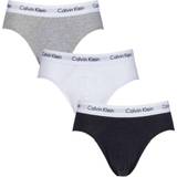 Calvin Klein Briefs Kalsonger Calvin Klein Cotton Stretch Hip Brief 3-pack - Grey/Black/White