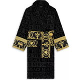 Versace Sovplagg Versace I Heart Baroque Bath Robe - Black