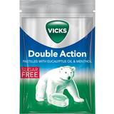 Sockerfritt Tabletter & Pastiller Vicks Double Action Eucalyptus 72g