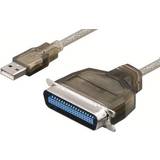 Bruna - USB-kabel Kablar Goobay USB A-Parallel Convertor 1.5m