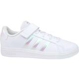 Adidas 31 Sneakers adidas Kid's Grand Court Lifestyle Court Strap - Cloud White/Iridescent/Cloud White