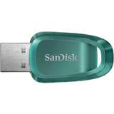SanDisk 128 GB - USB 3.2 (Gen 1) - USB Type-A USB-minnen SanDisk Ultra Eco 128GB USB 3.2 Gen 1