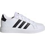 Adidas Syntet Sneakers adidas Kid's Grand Court Lifestyle Tennis - Cloud White/Core Black