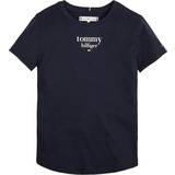 Tommy Hilfiger Girl's Organic Cotton Serif Logo T-shirt
