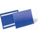 Kontorsmaterial Durable Plastficka A5L självhäftande blå 50 st/fp