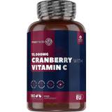 Tranbär Vitaminer & Mineraler Maxmedix Cranberries with vitamin C 15000mg 180 st