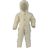 Ull Playsuits Barnkläder Engel Wool Riding Overall Suit - Natural (575724-01)