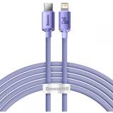 Lila - USB-kabel Kablar Baseus JY USB C-Lightning 20w 2m