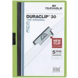 Kontorsmaterial Durable Klämmapp Duraclip 2200 Grön A4 3mm