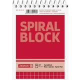Kontorsmaterial Brunnen Spiralblock A7 (50 sidor)