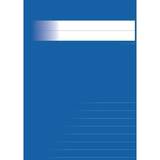 Kontorsmaterial Skrivhäfte A4 1/2 sida linj. 14.5mm blå x(20st)