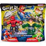 Doktorer Gummifigurer Heroes of Goo Jit Zu Marvel S5 Versus Pack actionfigurer SpiderMan vs. Dr. Octopus