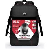 Svarta Väskor PORT Designs 14-15.6" Premium Backpack Pack with Wireless USB Mouse /501901