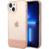 Skal & Fodral Guess iPhone 14 Plus Skal Translucent Rosa