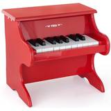 Musikleksaker Viga Toys My first piano Wooden, Viga, red