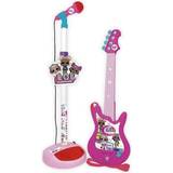 Rosa gitarr barn leksaker Reig Baby Guitar Lol Surprise Microphone