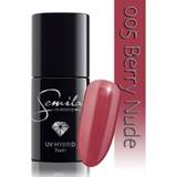 Semilac Guld Nagelprodukter Semilac 005 Berry Nude 7ml