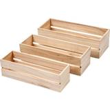 Trä Förvaringslådor Creativ Company Wooden Förvaringslåda 3st