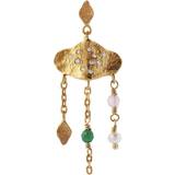 Stine A Ile De L'amour Earring - Gold/Pearl/Multicolour