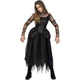Spöken - Svart Maskeradkläder My Other Me Gothic Woman Costume