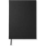 Kontorsmaterial Anteckningsbok A4 olinjerat svart – Hardcover