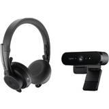 Webbkameror Logitech Zone Wireless Brio 4K Webcam Premium Kit