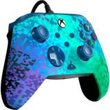 PDP Spelkontroller PDP Rematch Wired Controller Glitch Green