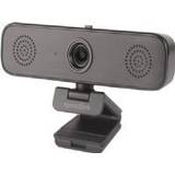 Webbkameror SpeedLink AUDIVIS Conference Webcam 1080p FullHD Svart