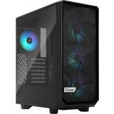 Compact (Mini-ITX) - Stål Datorchassin Fractal Design Meshify 2 Compact Tempered Glass