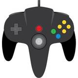 Spelkontroller Teknogame Wired N64 Controller Black