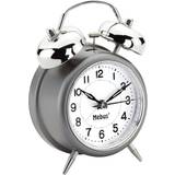 Mebus Analog Väckarklockor Mebus 26869 Alarm Clock Silver Silver