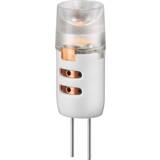 Goobay Ljuskällor Goobay Pro LED-glödlampa LED compact lamp 1.2 W Warm G4