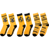 Dam Kläder Cinereplicas Hufflepuff Socks 3-packs - Yellow
