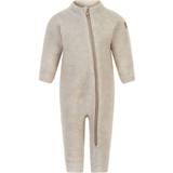 6-9M Underställ Barnkläder Mikk-Line Baby Wool Suit - Off White (50005-429)