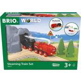 Träleksaker Tåg BRIO Steaming Train Set 36017