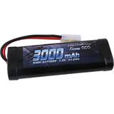 Batteri 7.2v nimh Gens ace B-3000-7.2V-NIMH-TAMIYA, Batteri, Svart