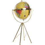 Gula Jordglober Dkd Home Decor Globe Golden Jordglob