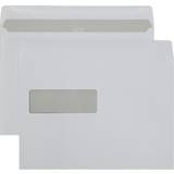 C5 500 kuvert självhäftande Fönsterkuvert C5 V2 vita självhäftande 500st/kartong