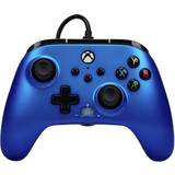 Spelkontroller på rea PowerA Xbox Series Enhanced Wired Controller - Sapphire Fade