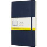 Kontorsmaterial Moleskine Notebook L (13x21cm) checkered, soft cover, sapphire blue, 192 pages, blue