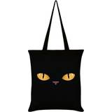 Svarta Tygkassar Grindstore Curious Kitten Tote Bag