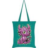 Tygkassar Grindstore Bazzalth The Baby Dragon Tote Bag
