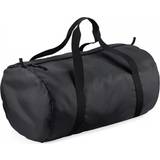BagBase Väskor BagBase Packaway Barrel Bag BG150 Black/Black One Size Colour: Black/B